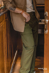 Maden Tactical Cargo Pants Men's Retro M43 Military Multi Pockets Trousers Outdoor Camping Baggy Pants Camouflage